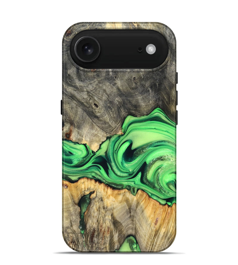 iPhone 17 Air Wood Live Edge Phone Case - Patrice (Metallic, 822752)