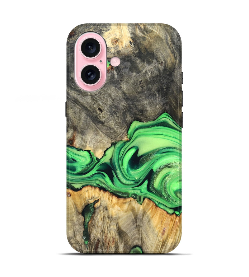 iPhone 17 Wood Live Edge Phone Case - Patrice (Metallic, 822752)