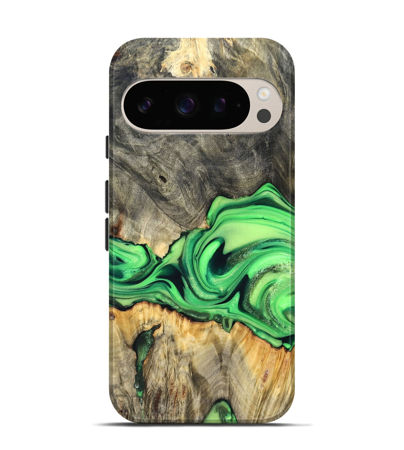 Pixel 10 Pro Wood Live Edge Phone Case - Patrice (Metallic, 822752)