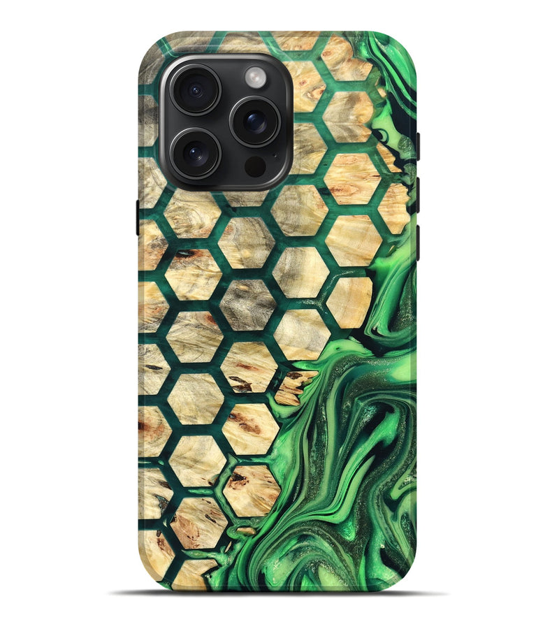 iPhone 16 Pro Max Wood Live Edge Phone Case - Oaklynn (Pattern, 822760)