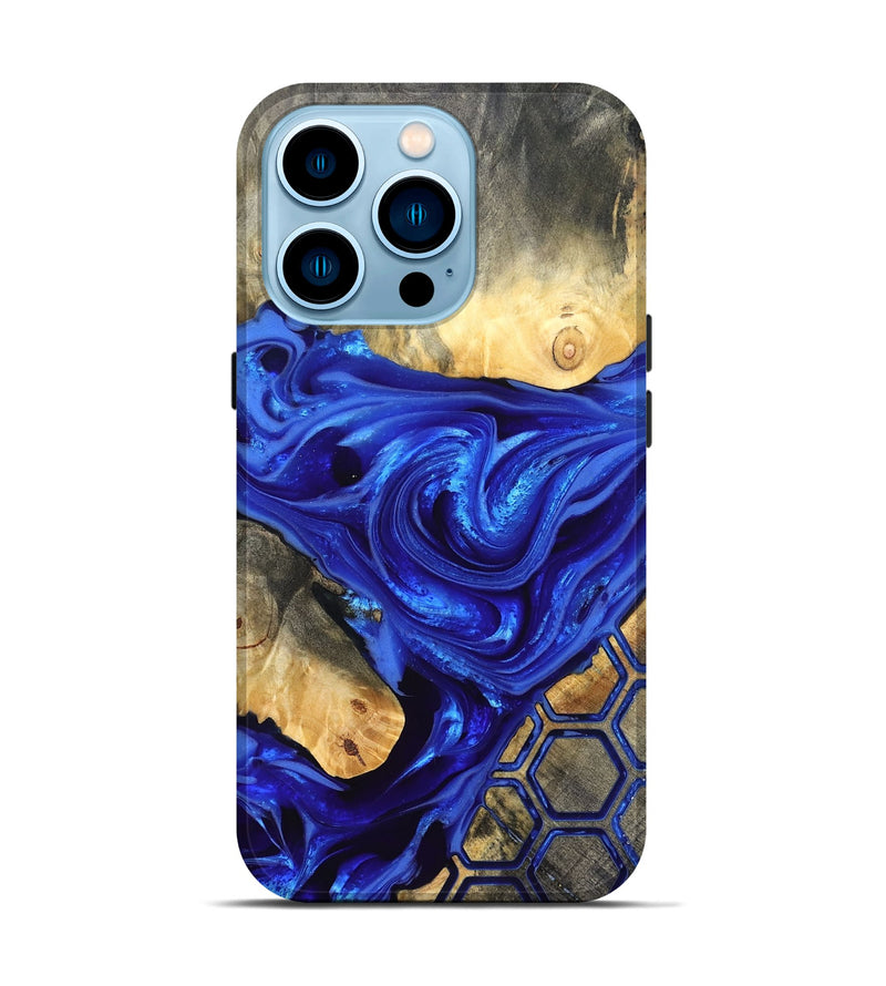 iPhone 14 Pro Wood Live Edge Phone Case - Lemuel (Pattern, 822761)