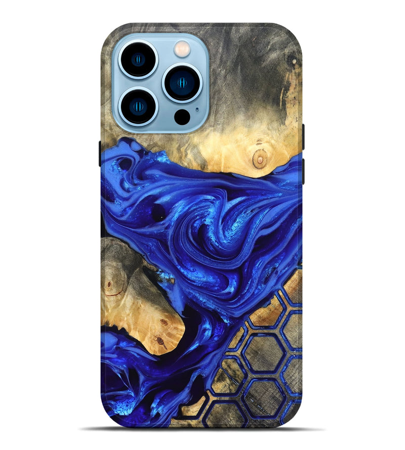 iPhone 14 Pro Max Wood Live Edge Phone Case - Lemuel (Pattern, 822761)