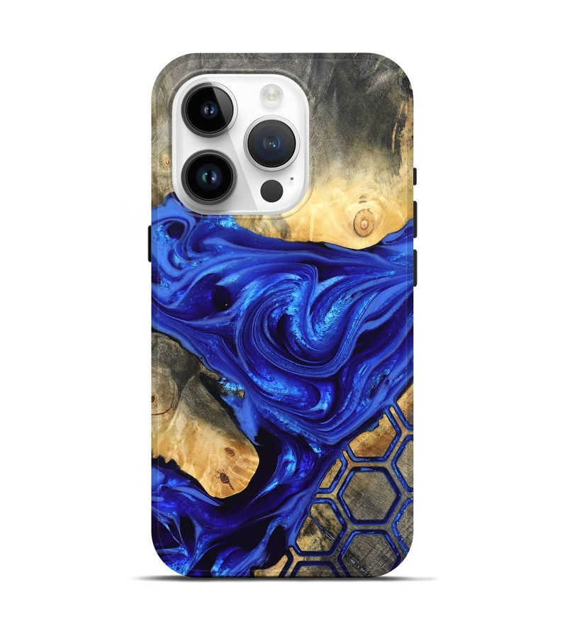 iPhone 15 Pro Wood Live Edge Phone Case - Lemuel (Pattern, 822761)