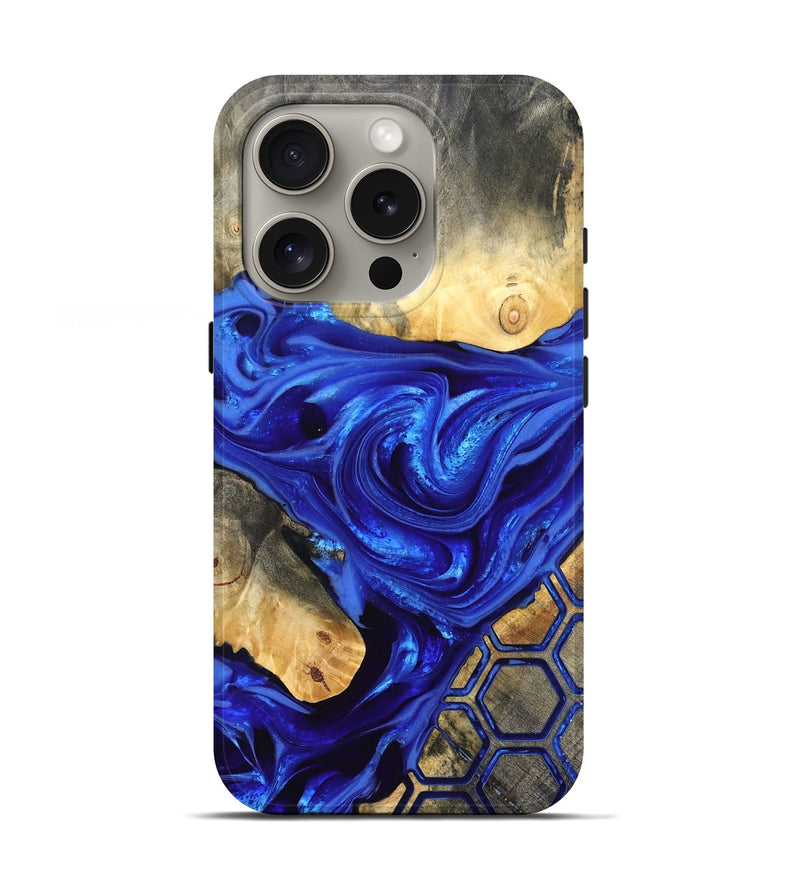 iPhone 16 Pro Wood Live Edge Phone Case - Lemuel (Pattern, 822761)