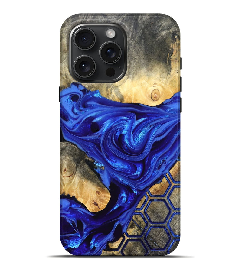iPhone 16 Pro Max Wood Live Edge Phone Case - Lemuel (Pattern, 822761)