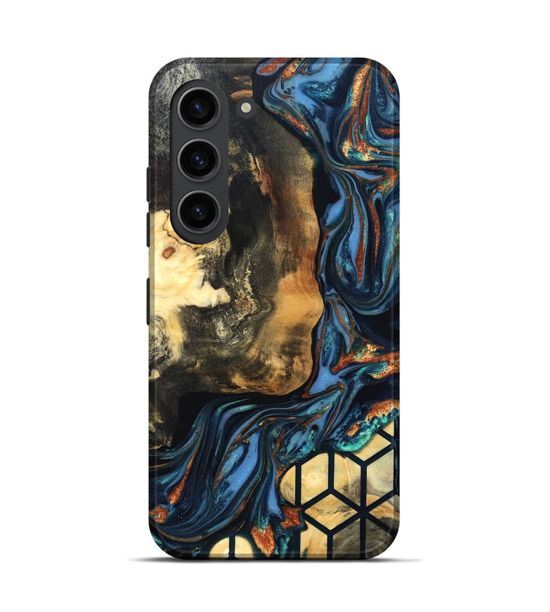 Galaxy S23 Wood Live Edge Phone Case - Vinnie (Pattern, 822764)