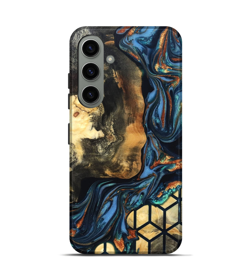 Galaxy S24 Wood Live Edge Phone Case - Vinnie (Pattern, 822764)