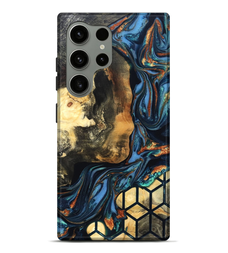 Galaxy S24 Ultra Wood Live Edge Phone Case - Vinnie (Pattern, 822764)