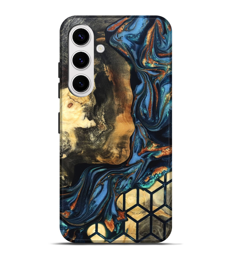 Galaxy S25 Plus Wood Live Edge Phone Case - Vinnie (Pattern, 822764)