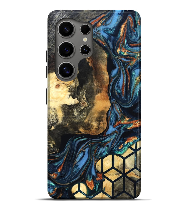 Galaxy S25 Ultra Wood Live Edge Phone Case - Vinnie (Pattern, 822764)