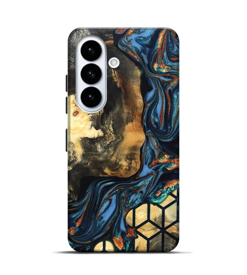 Galaxy S26 Wood Live Edge Phone Case - Vinnie (Pattern, 822764)