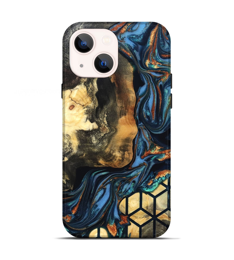 iPhone 13 Wood Live Edge Phone Case - Vinnie (Pattern, 822764)