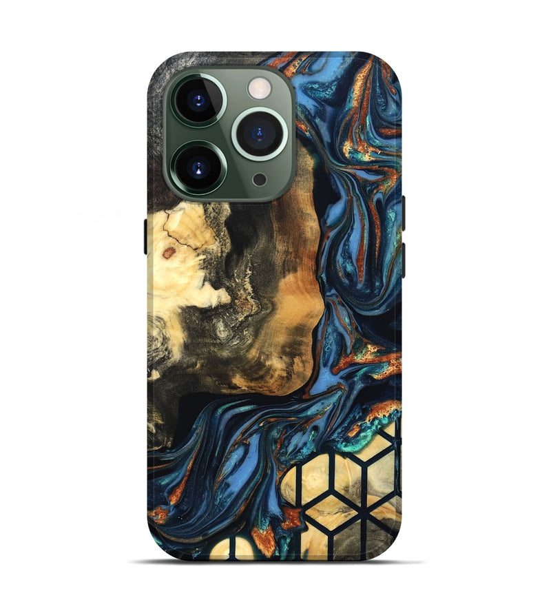 iPhone 13 Pro Wood Live Edge Phone Case - Vinnie (Pattern, 822764)