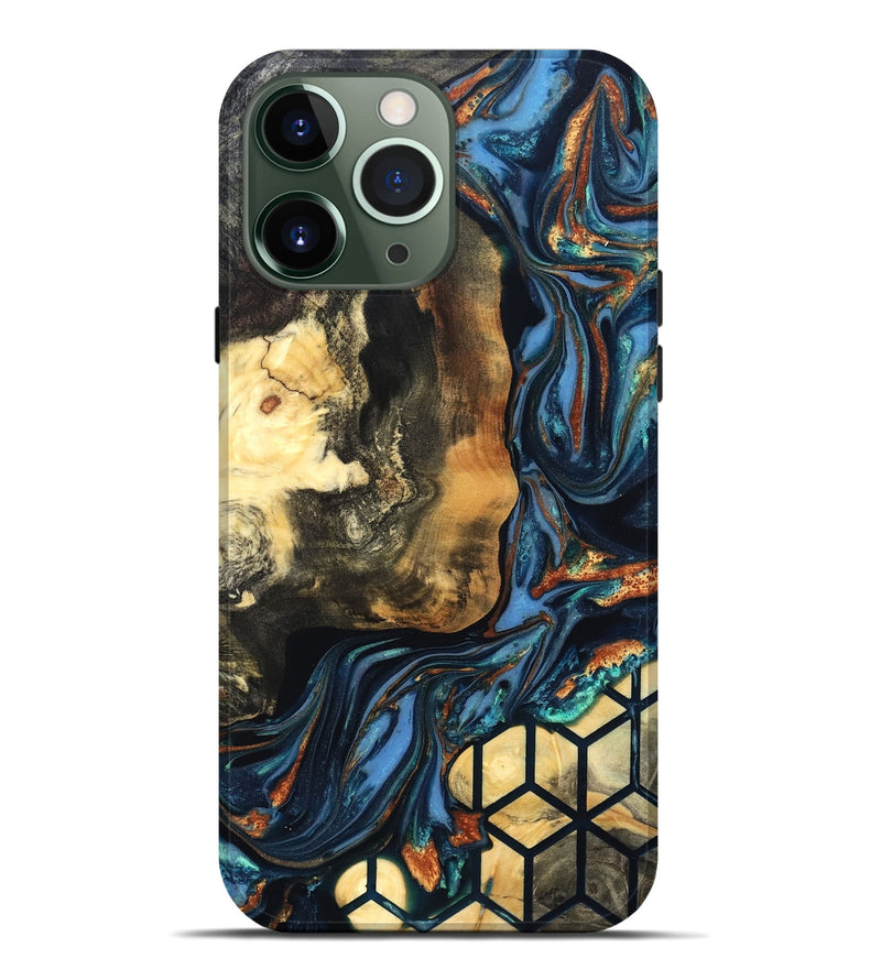 iPhone 13 Pro Max Wood Live Edge Phone Case - Vinnie (Pattern, 822764)