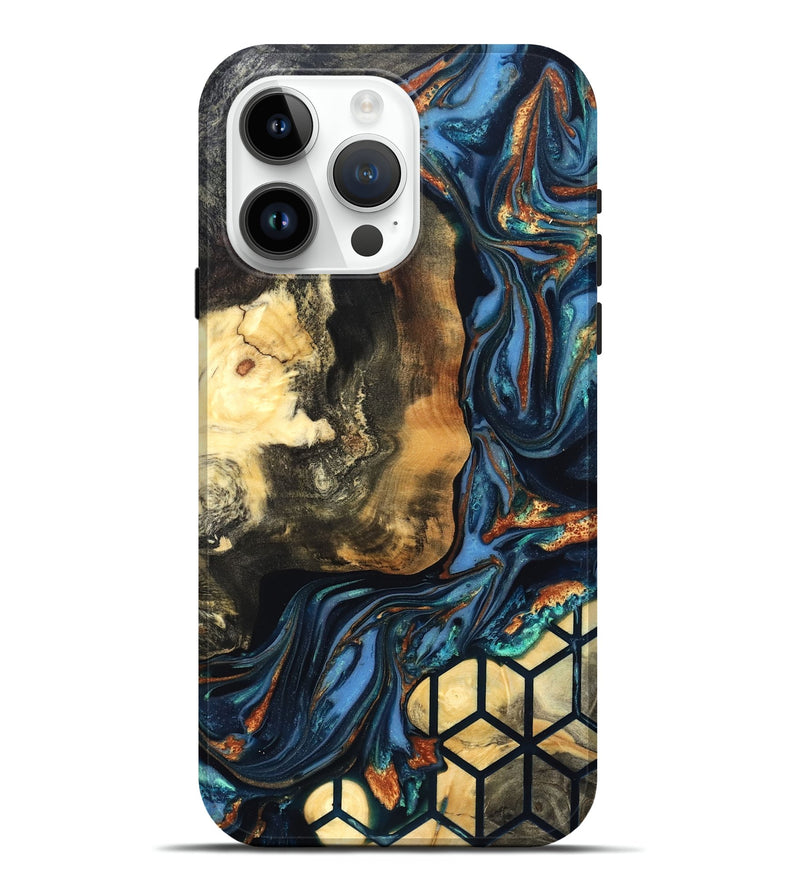 iPhone 15 Pro Max Wood Live Edge Phone Case - Vinnie (Pattern, 822764)