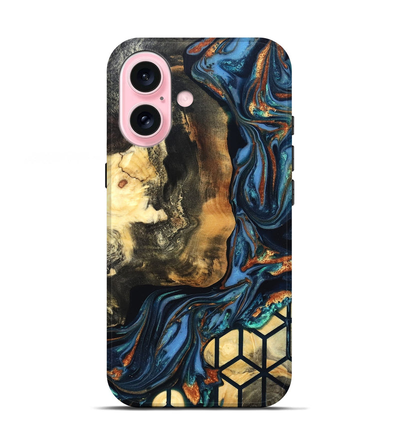 iPhone 17 Wood Live Edge Phone Case - Vinnie (Pattern, 822764)
