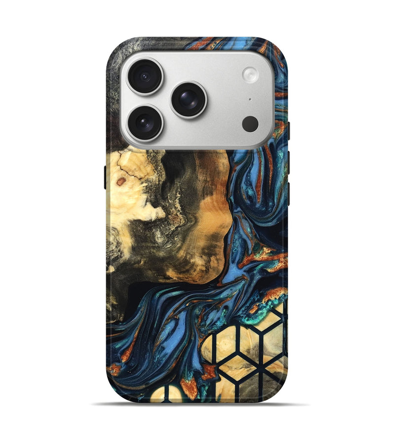 iPhone 17 Pro Wood Live Edge Phone Case - Vinnie (Pattern, 822764)