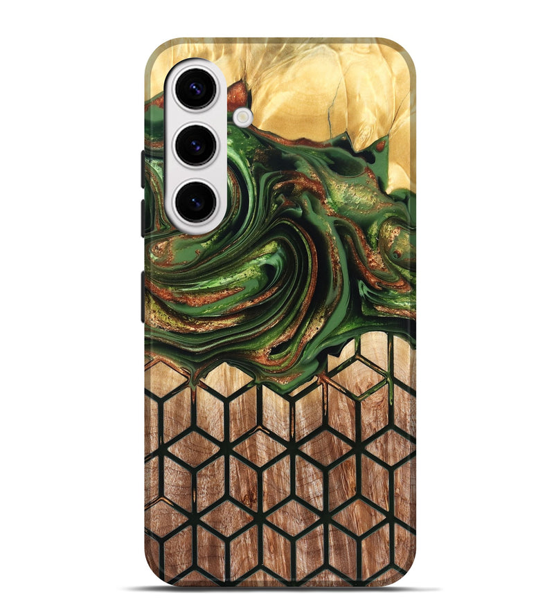 Galaxy S25 Plus Wood Live Edge Phone Case - Jenny (Pattern, 822766)