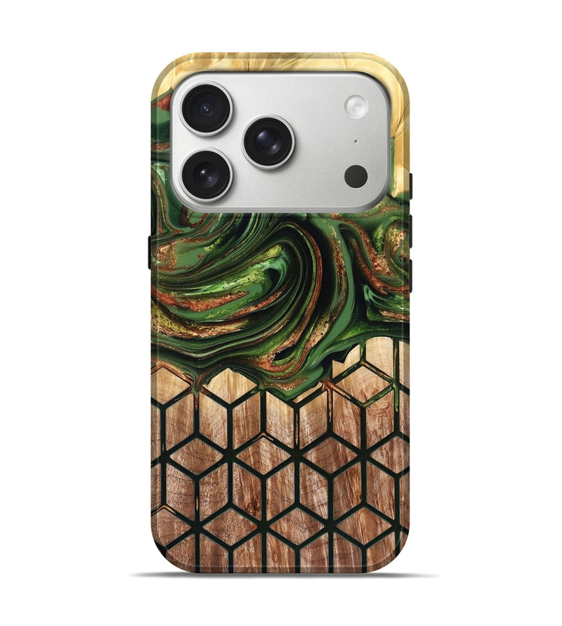 iPhone 17 Pro Wood Live Edge Phone Case - Jenny (Pattern, 822766)