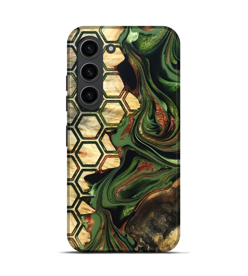 Galaxy S23 Wood Live Edge Phone Case - Saniya (Pattern, 822771)