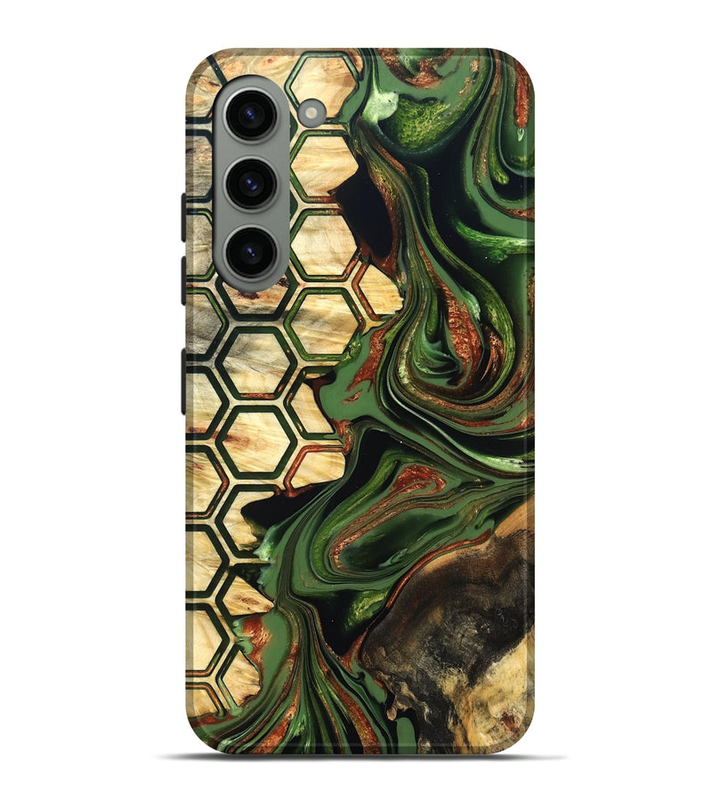 Galaxy S23 Plus Wood Live Edge Phone Case - Saniya (Pattern, 822771)