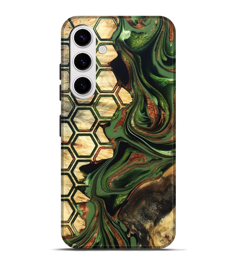 Galaxy S25 Plus Wood Live Edge Phone Case - Saniya (Pattern, 822771)