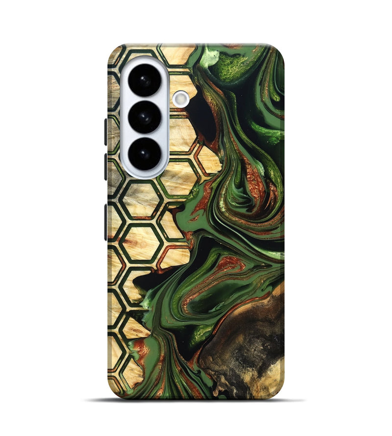 Galaxy S26 Wood Live Edge Phone Case - Saniya (Pattern, 822771)