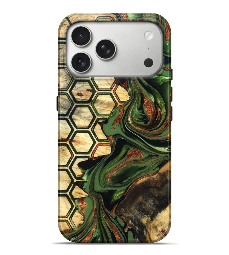 iPhone 17 Pro Max Wood Live Edge Phone Case - Saniya (Pattern, 822771)