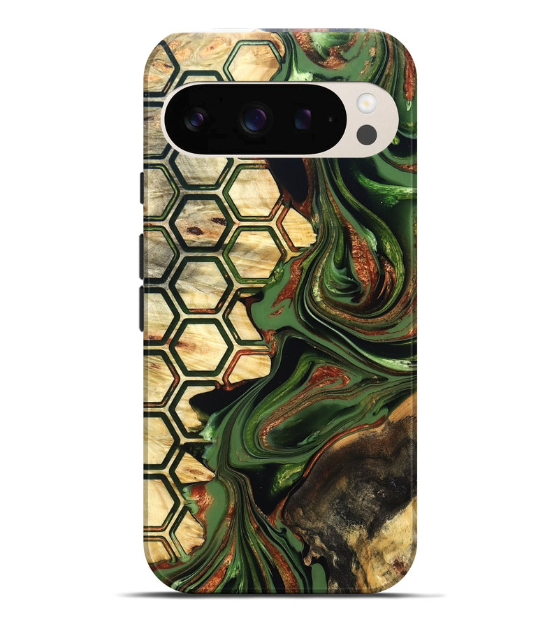 Pixel 10 Pro XL Wood Live Edge Phone Case - Saniya (Pattern, 822771)