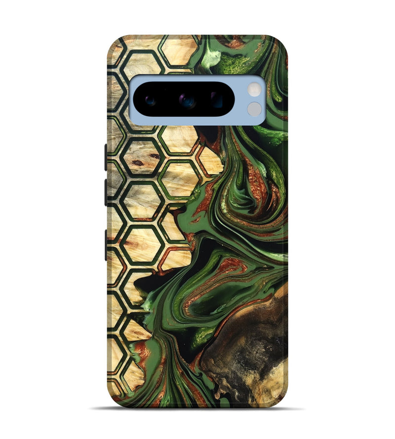 Pixel 8 Pro Wood Live Edge Phone Case - Saniya (Pattern, 822771)