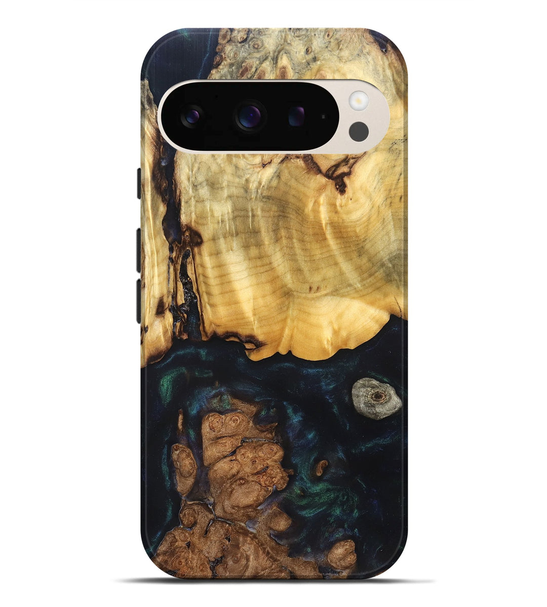 Pixel 9 Pro XL Wood Live Edge Phone Case - Carley (Wood Burl, 822777)