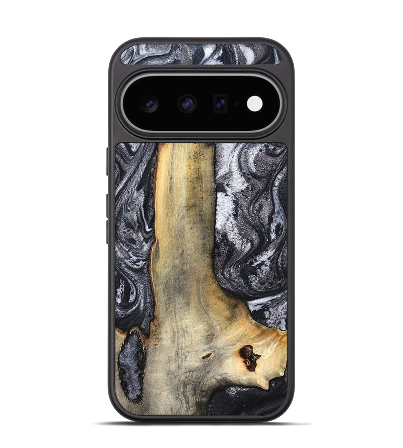Pixel 11 Wood Phone Case - Tiffani (Black & White, 822790)