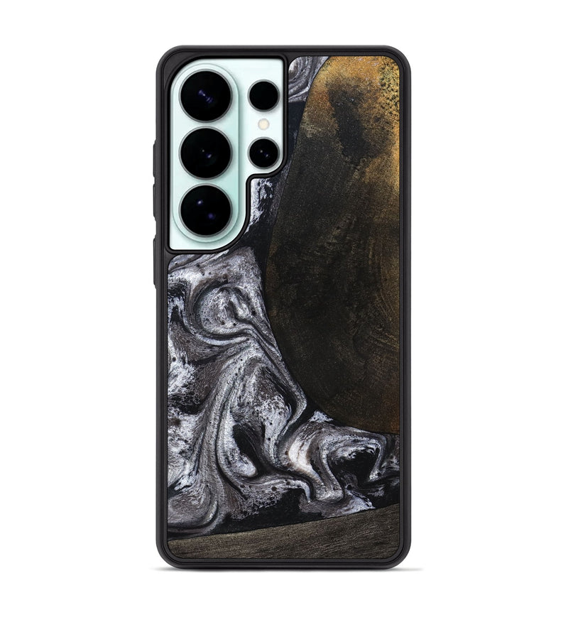 Galaxy S26 Ultra Wood Phone Case - Patrica (Black & White, 822792)