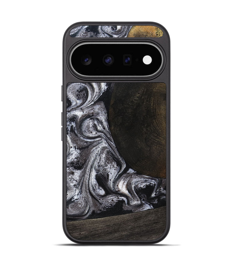 Pixel 11 Wood Phone Case - Patrica (Black & White, 822792)