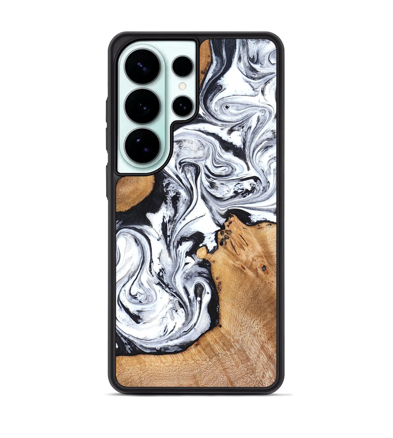 Galaxy S26 Ultra Wood Phone Case - Ariana (Black & White, 822796)