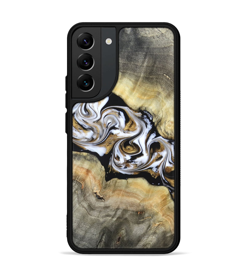 Galaxy S22 Plus Wood Phone Case - Bodie (Black & White, 822797)