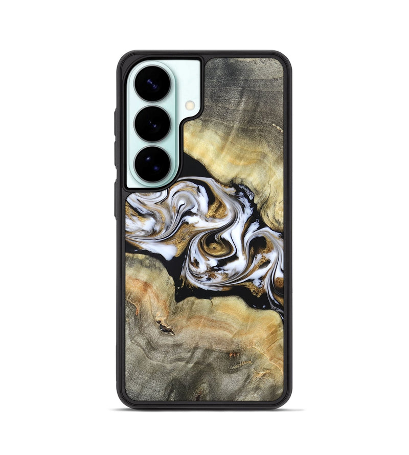 Galaxy S26 Wood Phone Case - Bodie (Black & White, 822797)