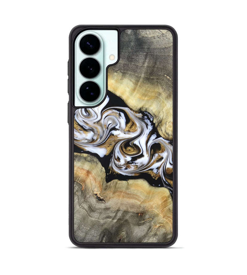 Galaxy S26 Plus Wood Phone Case - Bodie (Black & White, 822797)