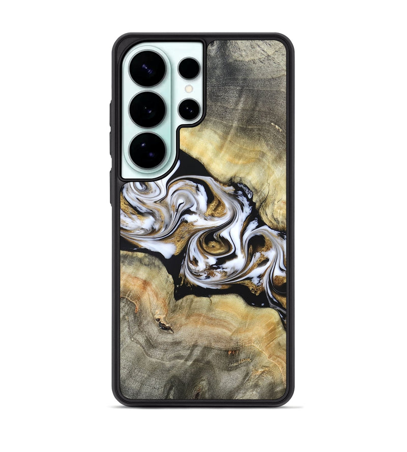 Galaxy S26 Ultra Wood Phone Case - Bodie (Black & White, 822797)
