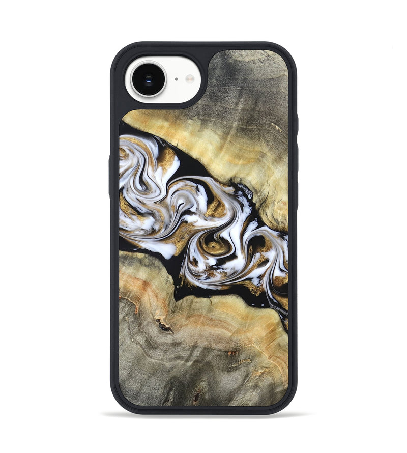 iPhone 16e Wood Phone Case - Bodie (Black & White, 822797)