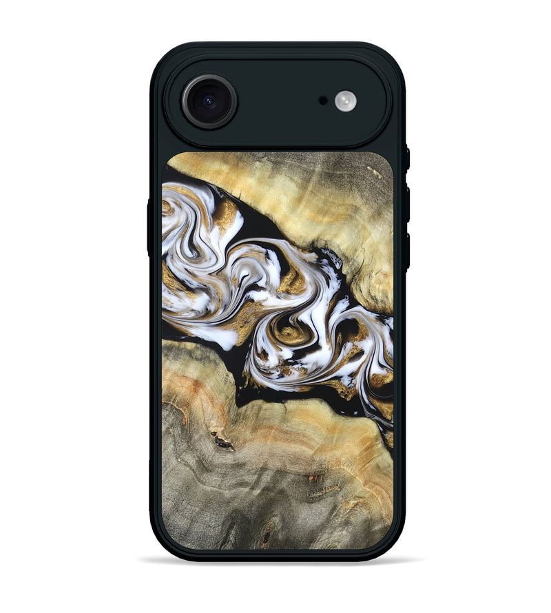 iPhone 17 Air Wood Phone Case - Bodie (Black & White, 822797)