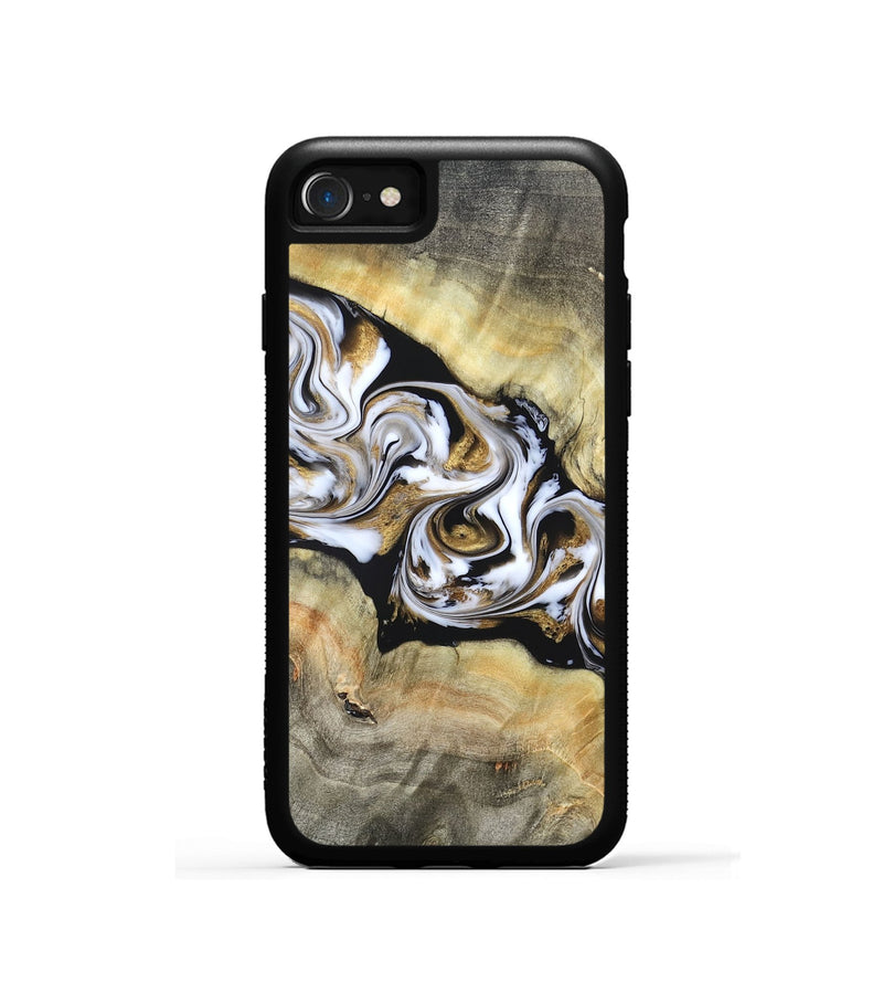 iPhone SE Wood Phone Case - Bodie (Black & White, 822797)