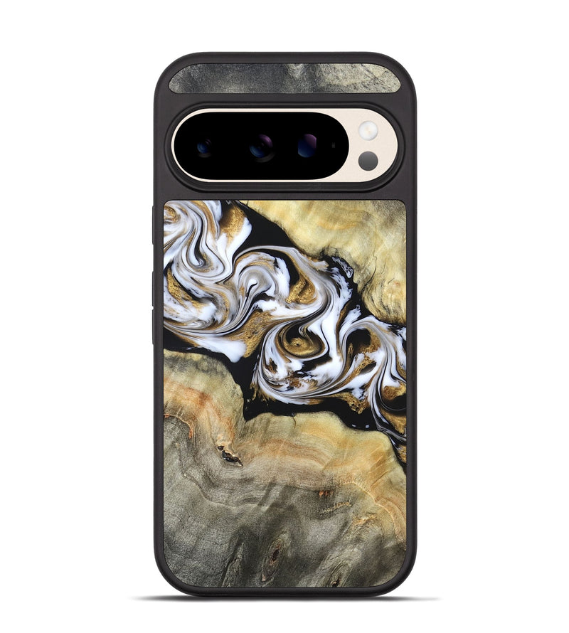 Pixel 10 Wood Phone Case - Bodie (Black & White, 822797)