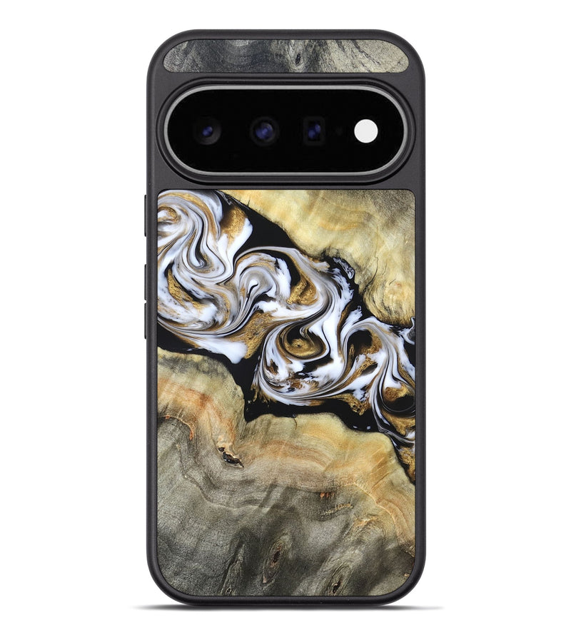 Pixel 11 Pro XL Wood Phone Case - Bodie (Black & White, 822797)