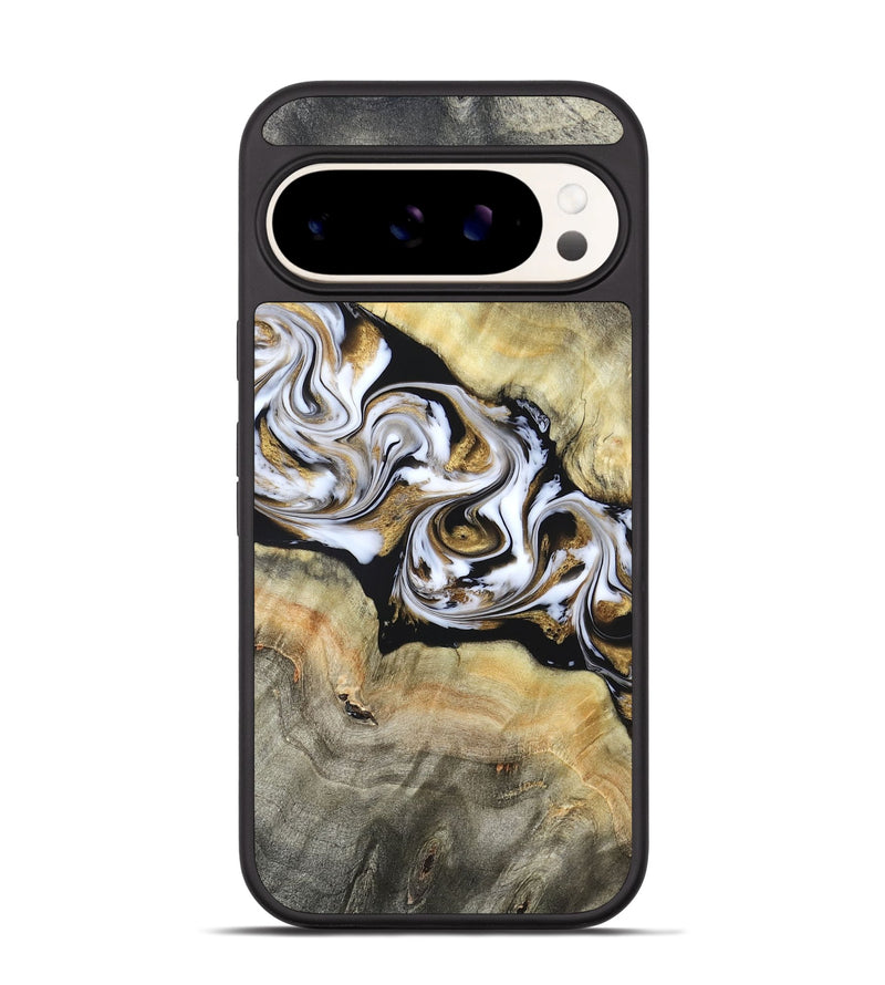 Pixel 9 Wood Phone Case - Bodie (Black & White, 822797)