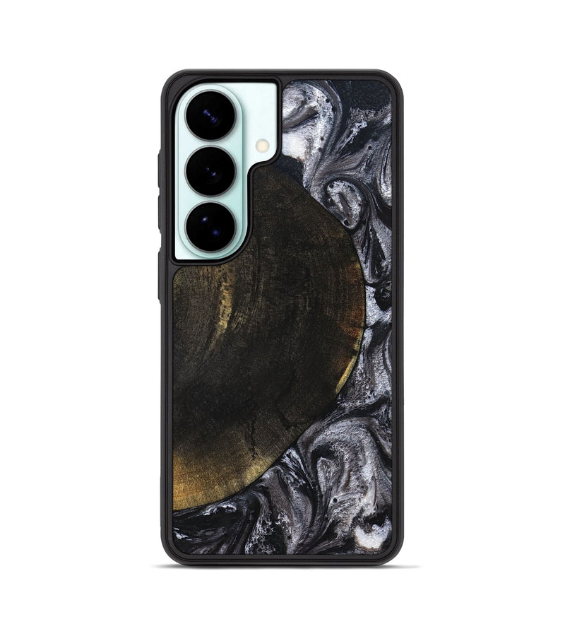 Galaxy S26 Wood Phone Case - Myrtis (Black & White, 822805)