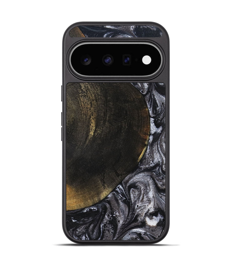 Pixel 11 Wood Phone Case - Myrtis (Black & White, 822805)