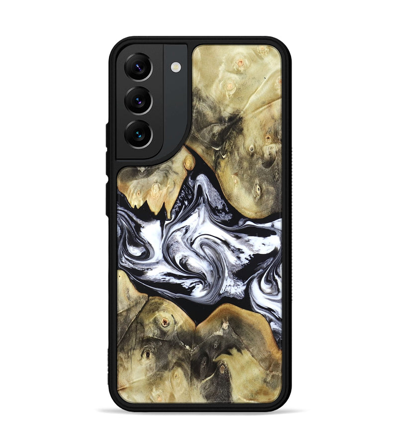Galaxy S22 Plus Wood Phone Case - Jameson (Black & White, 822807)