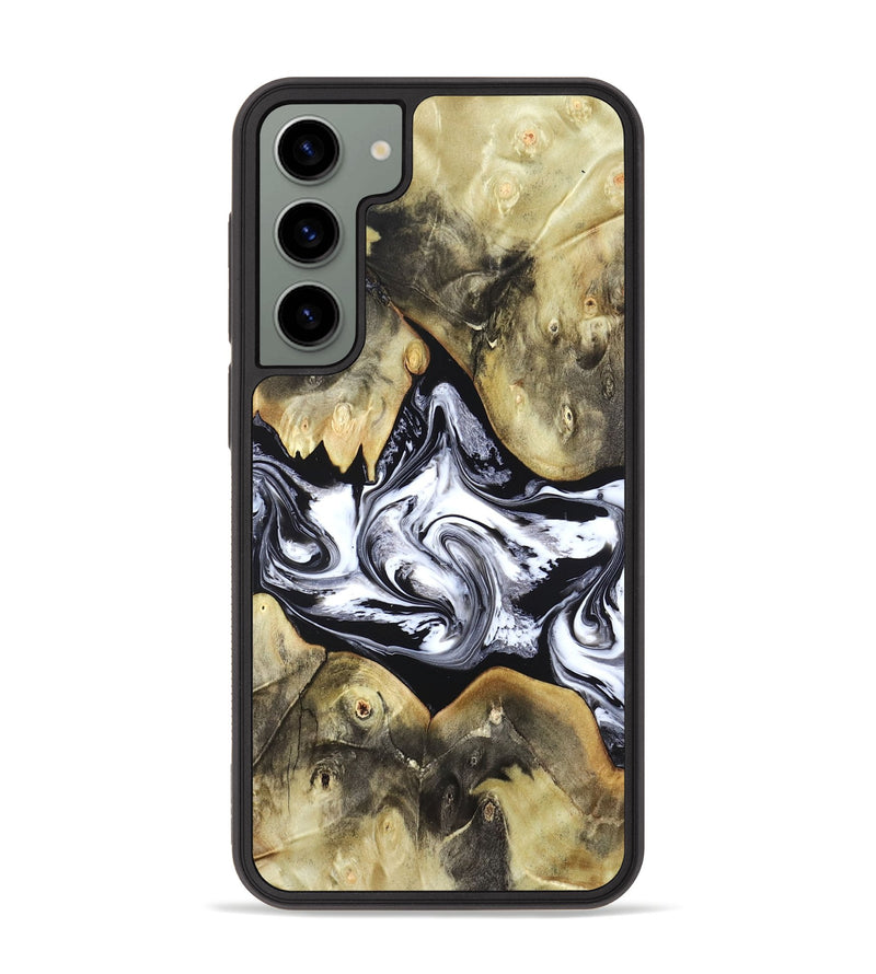 Galaxy S23 Plus Wood Phone Case - Jameson (Black & White, 822807)