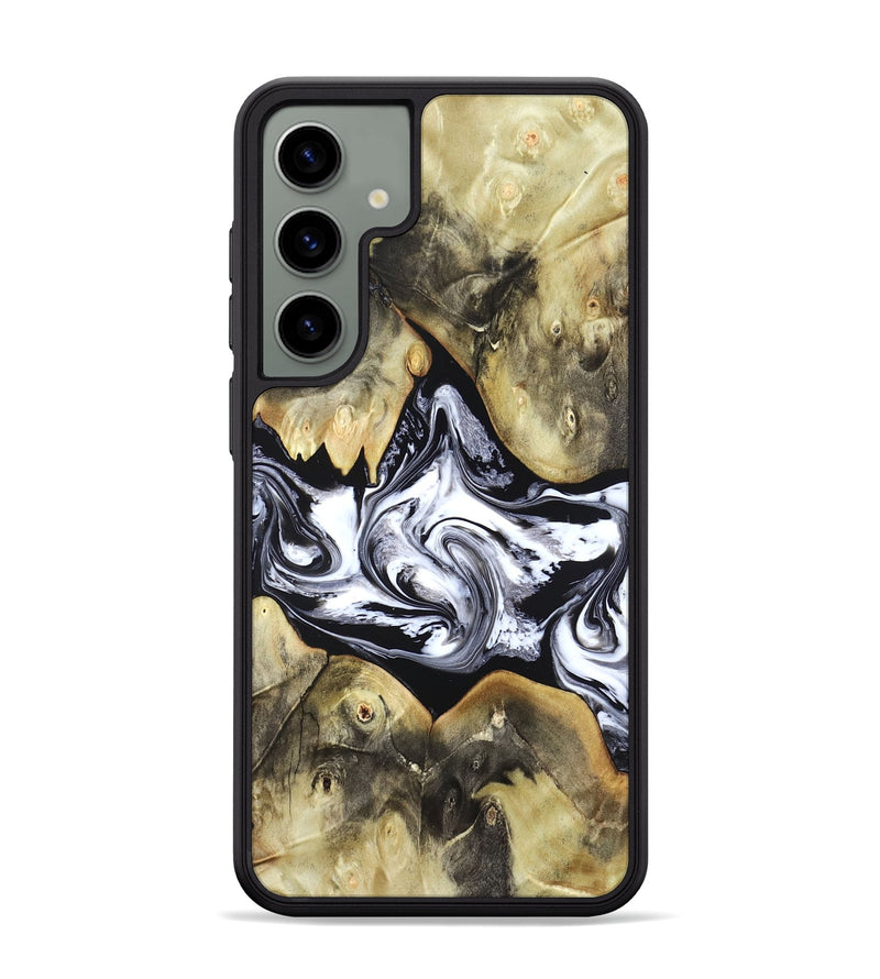 Galaxy S24 Plus Wood Phone Case - Jameson (Black & White, 822807)